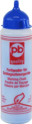 Produktbild von Farbpuder blau, 200 g Kunstoff-Flasche