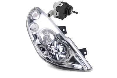 Productafbeelding van Johns, koplamp geschikt voor Opel Movano B, bouwjaar 05/2010-, type H7 H1, rechts, met actuatormotor
