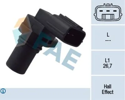 Produktbild von FAE 79139 Kurbelwellensensor Impulsgeber für OPEL Corsa C Schrägheck (X01)
