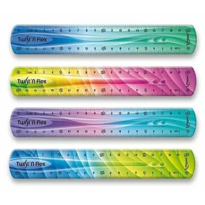 Image de Maped 279215 Règle plate Twist'n Flex DECOR, 200 mm, incassable