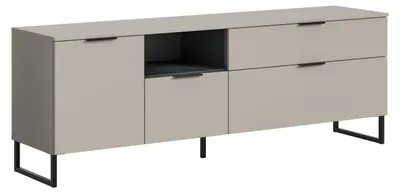Productafbeelding van Lage TV-kast Noida | Kasjmir/zwart