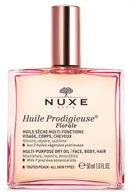 Zdjęcie produktu dla Nuxe, Huile Prodigieuse Multi-Purpose Floral, Body Oil, For Face, Body & Hair, 50 ml