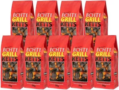 Produktbild von Holzkohle Grillbriketten 24kg für Kugelgrill und Smoker