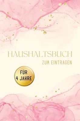 Produktbild von Haushaltsbuch für 4 Jahre