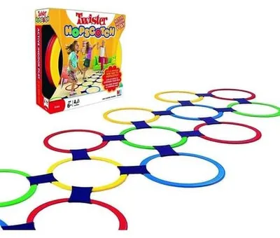 Obrázek produktu pro Bavytoy Skákací kroužky Twister Hopscotch