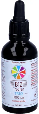 Immagine prodotto di B12 TRIO 1000mcg + 5-MTHF, 50 ml TRO