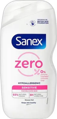 Obrázok produktu pre Sanex Sprchový gél Zero% Sensitive Skin 400 ml