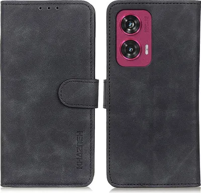 Produktbild von Motorola Edge 50 Fusion Hülle - Coverup Klapphülle - Schwarz