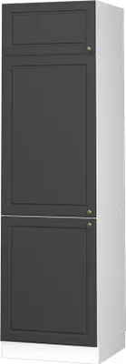 Produktbild von Kühlumbauschrank Vicco Fame-Line Anthrazit-Gold Landhaus 60 cm, Model 37980