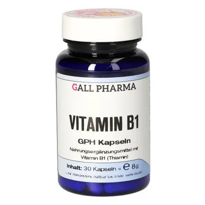 Image de GALL PHARMA Vitamine B1 GPH gélules, 30 gélules