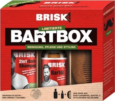 Produktbild von Brisk, Bart Box, Bartstyling-Set, 1 Stück