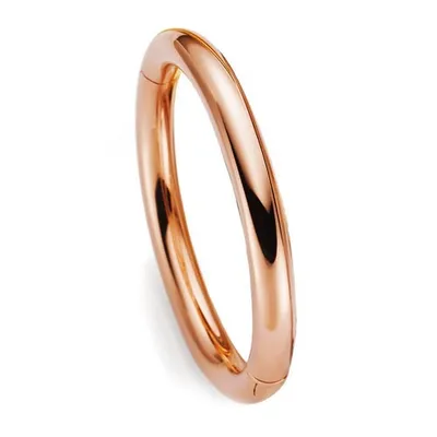 Produktbild von Armreif Armband Armschmuck aus 585 Gold Rosegold 8mm breit für Damen