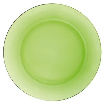 Image de 6 Assiette Creuse 19.5 Cm Vert Jungle - Lys - Duralex