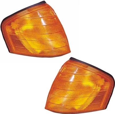 Produktbild von TYC Frontblinker Set für Mercedes W202 C-Klasse Gelb orange Gelber