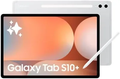 Obrázek produktu pro Samsung Galaxy Tab S10+ 5G , 31,5 cm (12.4"), 2800 x 1752 px, 512 GB, 12 GB, 2 GHz, Platinová, Stříbrná