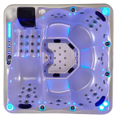 Produktbild von Outdoor-Spa Whirlpool Massagebad Hot Tub Hydromassagewanne 190x190 cm
