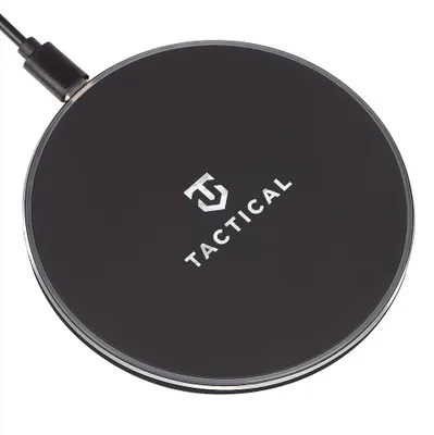 Produktbild von Taktisches kabelloses Ladegert 15W - Schnelles Qi-Laden in Schwarz KP22837