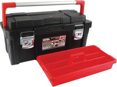 Produktbild von Werkzeugkiste 650 x 300 x 295 mm Kunststoff und Aluminium - Tayg