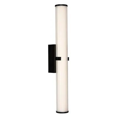 Produktbild von LED Wandleuchte, Up Down, dimmbar schwarz, Glas, H 63 cm