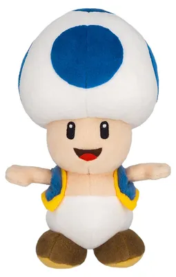 Image de Super Mario Super Mario - Ours en peluche Toad Taille unique