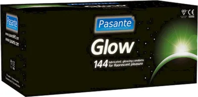 Produktbild von Pasante Glow Großpackung Kondome - 144 Stück