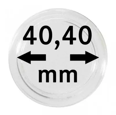 Produktbild von Lindner S22704040P Münzkapseln 40.40 mm-10er Pack