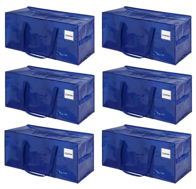 Image de Solidchoice - Coffret de 6 cartons de déménagement étanches avec poignées