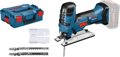 Produktbild von Bosch GST 18 V-LI S Profi-Akku-Stichsäge, 120 mm Schnitttiefe, variable Geschwindigkeit, Pendelhub