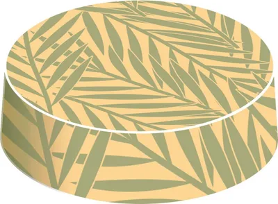 Produktbild von Paper Cap Botanic aus Mattkarton, Ø 80 mm, 200 Stück - Mank - Trinkschutz Glasabdeckung Getränkeschutz