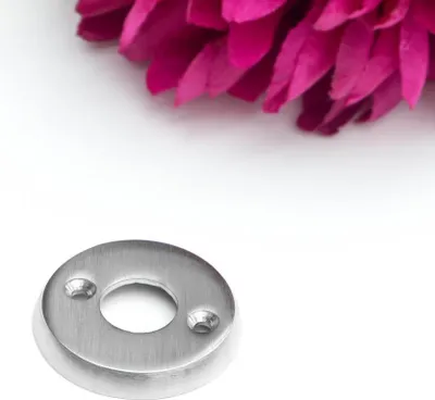Produktbild von Rosette für Türklinke(einzeln) - zeitloses Design | Nickel matt