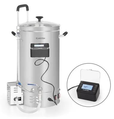 Obrázek produktu pro Klarstein, sada na vaření piva, rmutovací kotel, 2500W, nádrž 30 l, čerpadlo