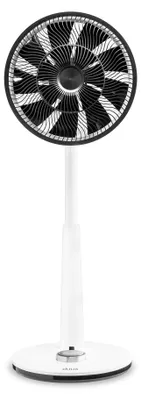 Produktbild von Duux Whisper Standventilator Leise - Sparsamer DC-Motor mit 26 Geschwindigkeiten - Ventilator Höhenverstellbar (73-95cm) - Horizontale + Vertikale Oszillation - Weiß