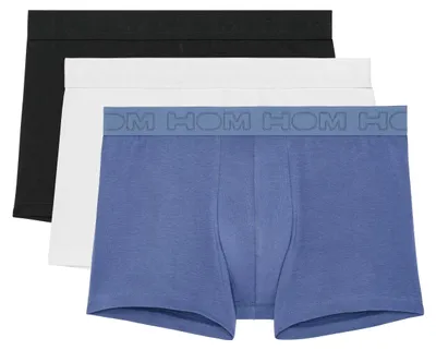 Productafbeelding van HOM - Armand - Retro korte broek/pantalon - 3-delige set (L, zwart/blauw/wit)