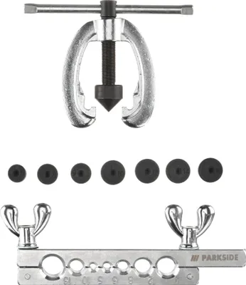 Produktbild von PARKSIDE® Rohrschneider / Rohrbiegezange / Doppel-Bördelwerkzeug-Set (Doppelbördel Set)