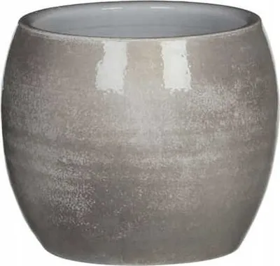 Produktbild von Mica Decorations Blumentopf - grau - Keramik - 20 x 18 cm