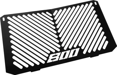 Obrázek produktu pro Kryt chladiče ZIEGER kompatibilní s Yamaha FZ8 | Fazer logo černá