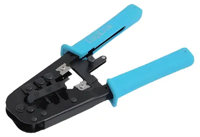 Produktbild von LogiLink 8P8C, Schwarz, Blau
