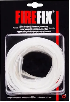 Immagine prodotto di Labbro di tenuta in silicone FIREFIX, bianco (5 m)