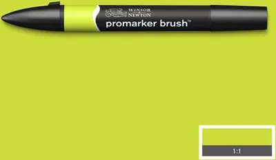 Image de Winsor & Newton | Marqueur pinceau vert lime