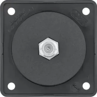 Immagine prodotto di Berker 9451905 Scatola di derivazione per antenna SAT, nera opaca, inserti Integro