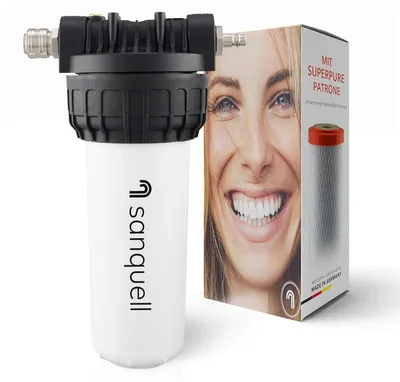 Produktbild von Sanquell Wasserfilter, 8 l/min, 6000 Liter, , zuverlässig und effizient für sauberes Trinkwasser