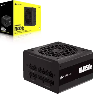 Produktbild von Corsair RMe Series RM850e, 850 W, 100 - 240 V, 47 - 63 Hz, 10 - 5 A, 150 W, 850 W