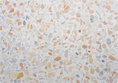 Produktbild von Steinmosaik – Bodenschutzmatte – Stuhlunterlage 100x100 cm – Rutschfest – Hartbodenmatte
