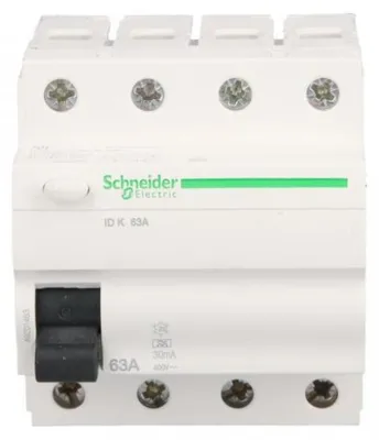 Obrázok produktu pre Schneider Electric A9Z01463, Zariadenie pre zvyškový prúd, Typ A, 500 A, IP20, 380 - 415 V