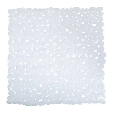Immagine prodotto di MSV Tappetino da doccia Tappetino da doccia antibatterico antiscivolo con ventose - Bianco - circa 53 x 53 cm