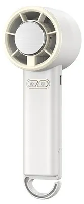 Produktbild von Mini-Weiß Handventilator, USB-Schnellladung, Geräuscharmer Ventilator, Hochgeschwindigkeits-Luftkühlung, Tragbarer Ventilator, für Reisen Outdoor-Aktivitäten
