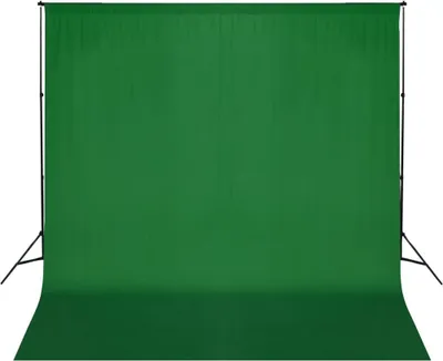 Zdjęcie produktu dla VidaXL System tła 600x300 cm zielony