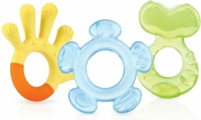 Obrázek produktu pro Kousátko pro miminka Nûby (3 kusy)