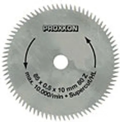 Produktbild von Proxxon Kreissägeblatt Super-Cut, 85 mm, 80 Zähn, 28731