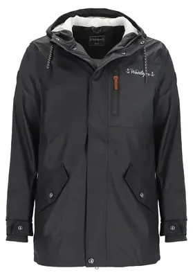 Produktbild von Wattlöper Herren Regenparka Regenjacke - Outdoor-Jacke Dunkelblau Größe L
